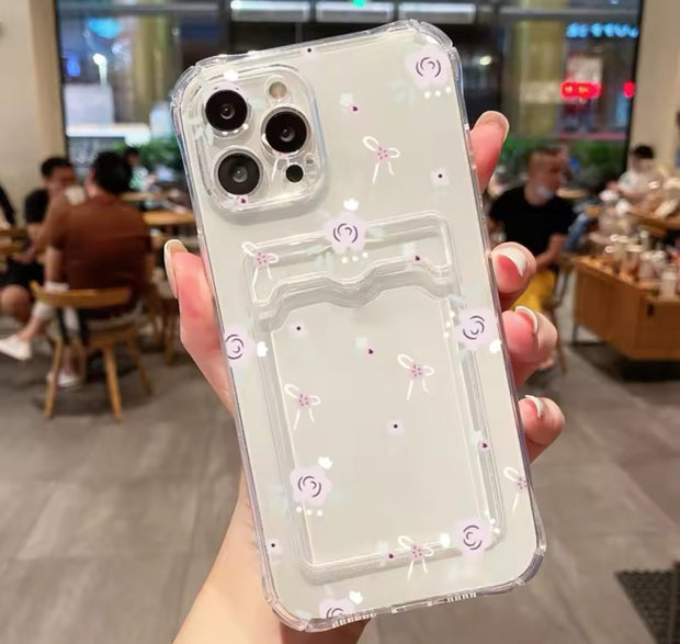 For iPhone 14 Pro Max Case Daisy Flower Clear Phone Case For iPhone