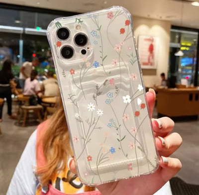 For iPhone 14 Pro Max Case Daisy Flower Clear Phone Case For iPhone