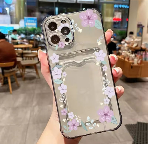 For iPhone 14 Pro Max Case Daisy Flower Clear Phone Case For iPhone