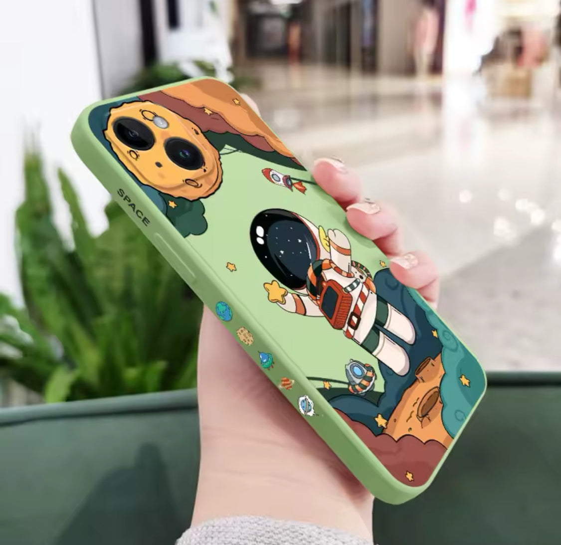 Hello Astronaut Phone Case For iPhone